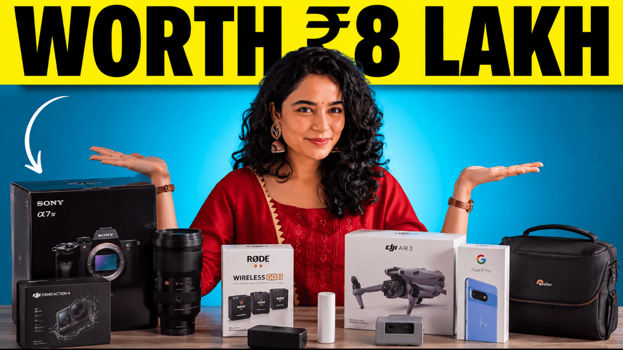 ₹8 Lakh Creator Gear Setup & Filmmaking Kit Breakdown
