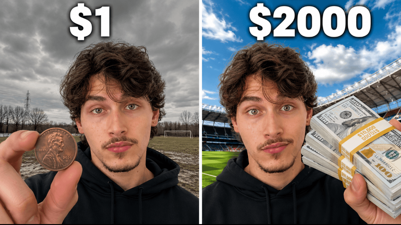 $1 vs $2,000 Stadium Experience Challenge