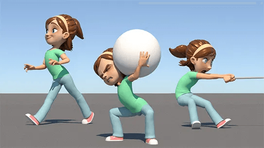 3D Character Rigging & Animation Mechanics