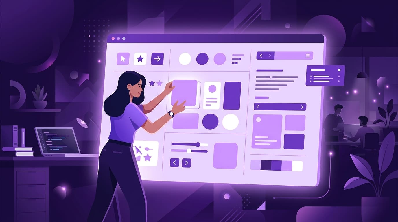 UI/UX Design Illustration