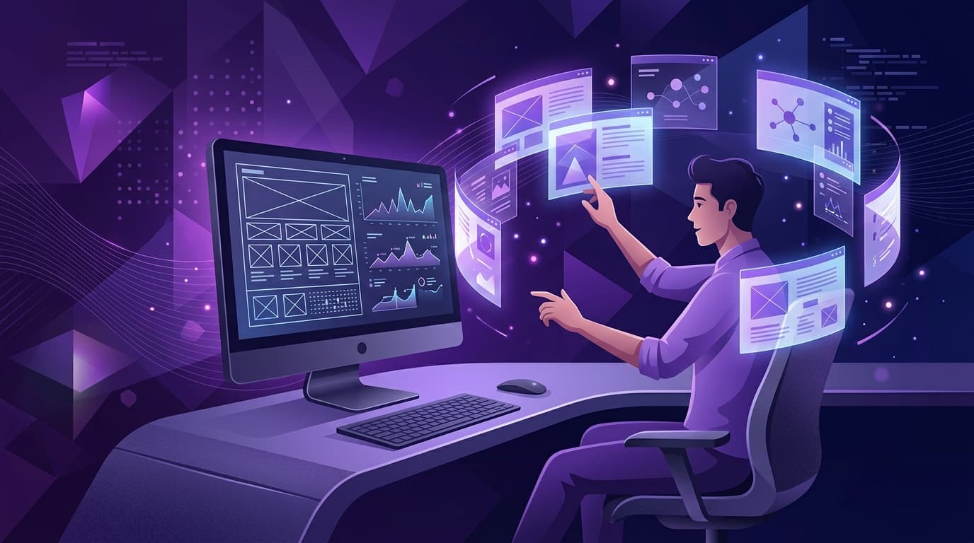 Website Development Illustration