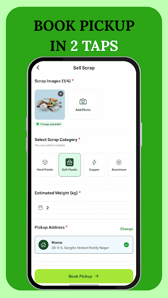 ScrapDig App Screen 2
